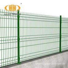 White PVC Coated Welded Wire Mesh Fence